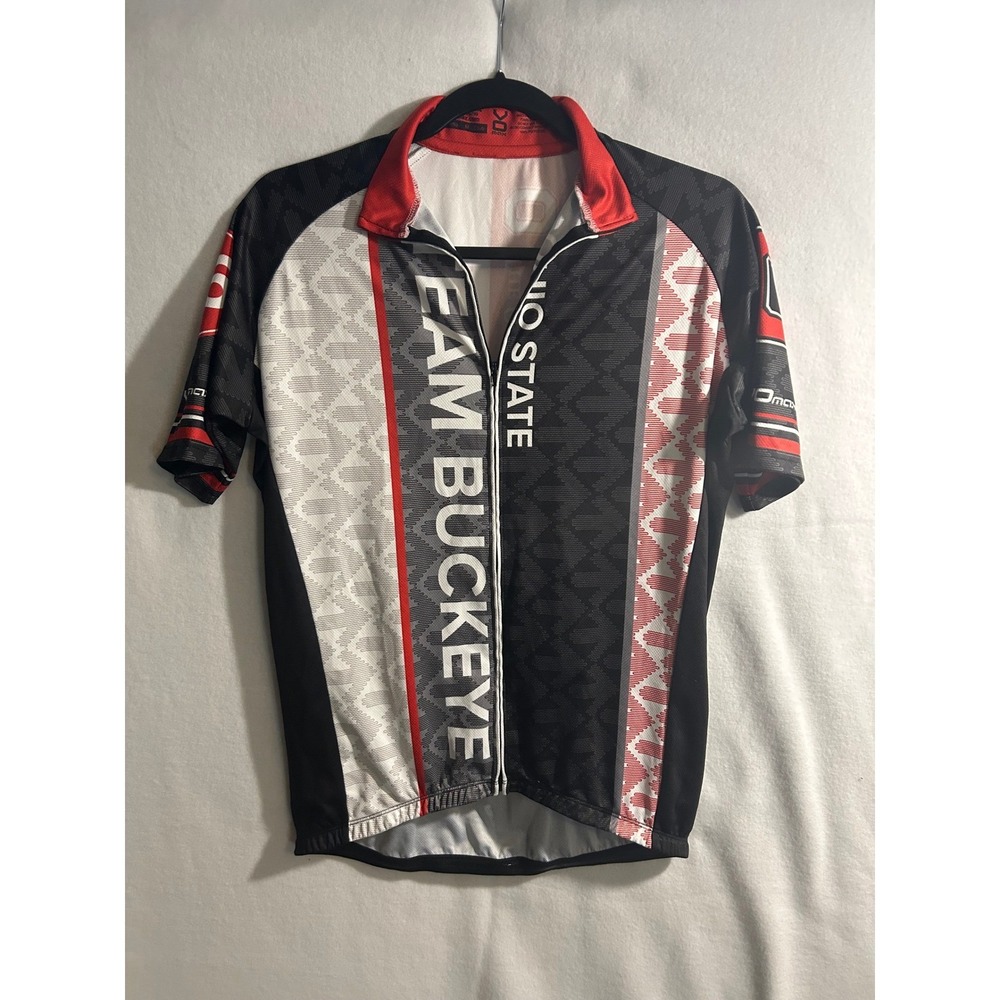 Vomax Ohio State‎ University Team Buckeye Pelotonia Cycling Jersey Mens Medium